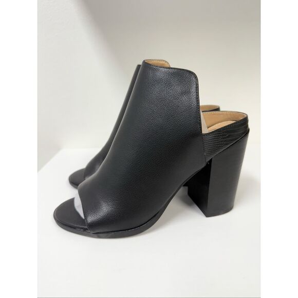 Dolce Vita Barkar Peeptoe Slip-On Slide Booties 8.5 - Picture 5 of 8